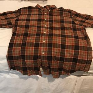 Great condition brown plaid Turnbury Shirt